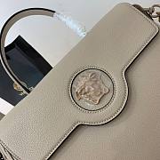 Versace La Medusa Large Handbag in beige | DBFI039 - 6