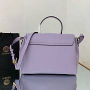 Versace La Medusa Large Handbag in purple | DBFI039 - 5