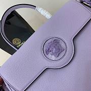 Versace La Medusa Large Handbag in purple | DBFI039 - 2