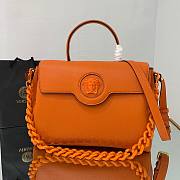 Versace La Medusa Large Handbag in orange | DBFI039 - 1