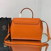 Versace La Medusa Large Handbag in orange | DBFI039 - 3