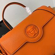 Versace La Medusa Large Handbag in orange | DBFI039 - 6