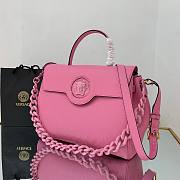 Versace La Medusa Large Handbag in pink | DBFI039 - 6