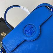 Versace La Medusa Large Handbag in blue | DBFI039 - 2