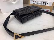 BV Padded Casette Cross-body Bag in black | 591970 - 2