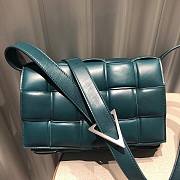 BV Padded Casette Cross-body Bag in mallard | 591970 - 1