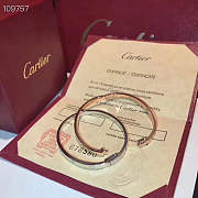 Cartier love SM bracelets 3.65mm. - 5