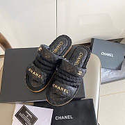 Chanel women sandals in black - 3