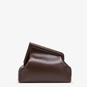 FENDI First Medium Brown leather bag | 8BP127 - 5