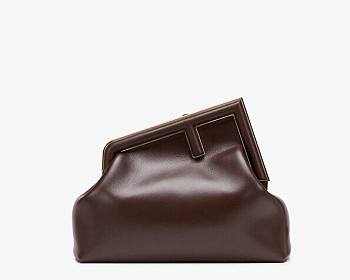 FENDI First Medium Brown leather bag | 8BP127
