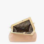 FENDI First Medium Beige leather bag | 8BP127 - 5