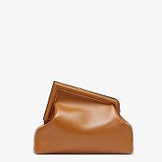 FENDI First Medium Caramel leather bag | 8BP127 - 2