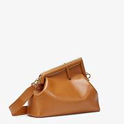FENDI First Medium Caramel leather bag | 8BP127 - 3