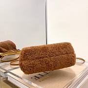 FENDI First Small Sheepskin brown leather bag | 8BP129 - 3