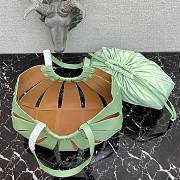 Bottega Veneta The Shell bag green large - 5