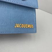 Jacquemus tote bag blue 18cm - 3