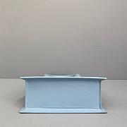 Jacquemus tote bag blue sea 18cm - 4