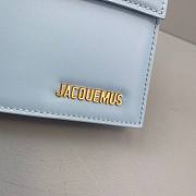 Jacquemus tote bag blue sea 18cm - 2