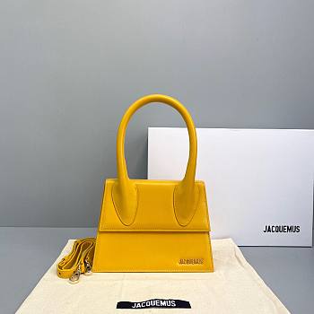 Jacquemus tote bag yellow 18cm