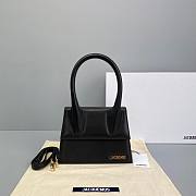 Jacquemus tote bag black 18cm - 1