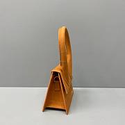 Jacquemus tote bag brown leather 18cm - 4
