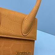 Jacquemus tote bag brown leather 18cm - 2
