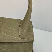 Jacquemus tote bag green leather 18cm - 2