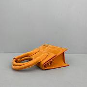 Jacquemus Le Chiquito Noeud Handbag orange 18cm - 3