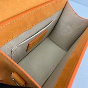Jacquemus Le Chiquito Noeud Handbag orange 18cm - 5