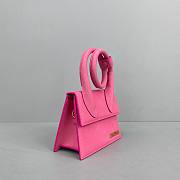 Jacquemus Le Sac Noeud Pink Top Handle Mini Tote Bag - Fleur De Riche