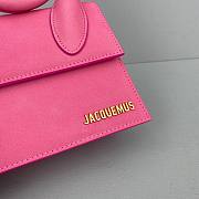 Jacquemus Le Chiquito Noeud Handbag pink 18cm - 2