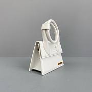 Jacquemus Le Chiquito Noeud Handbag white 18cm - 5