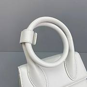 Jacquemus Le Chiquito Noeud Handbag white 18cm - 3