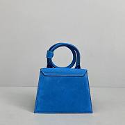 Jacquemus Le Chiquito Noeud Handbag blue 18cm - 6