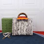Gucci Diana Small Python Tote Bag 660195 - 1