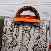 Gucci Diana Small Python Tote Bag 660195 - 4