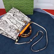 Gucci Diana Small Python Tote Bag 660195 - 5
