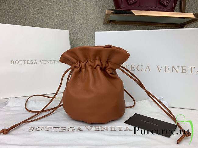 Bottega Veneta Nappa Leather Brown Bag - 1