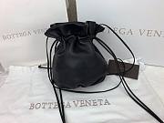 Bottega Veneta Nappa Leather Black Bag - 1