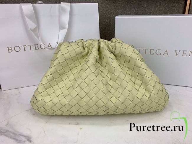 Bottega Veneta handwoven leather pouch  - 1