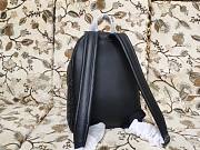 Bottega Veneta black leather backpack - 4