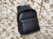 Bottega Veneta black leather backpack - 6