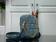 Louis Vuitton Troca PM H27 in Blue M59116  - 2