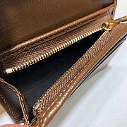 Gucci 1955 Horsebit GG Supreme Wallet With Chain - 6