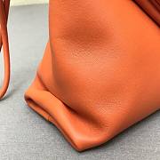 Bottega Veneta fold-over envelope clutch orange - 6