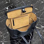 Bottega Veneta Mini intreccio leather top handle bag black - 3