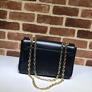 Gucci Marina Mini Leather Black 576423 - 4