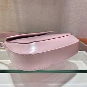 Prada Cleo brushed leather shoulder bag alabaster pink | 1BD303 - 2