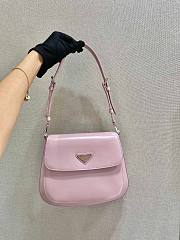 Prada Cleo brushed leather shoulder bag alabaster pink | 1BD303 - 6