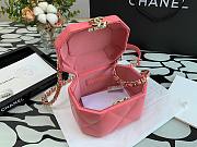 Chanel Lambskin Small Vanity Case AS2630 Pink - 3